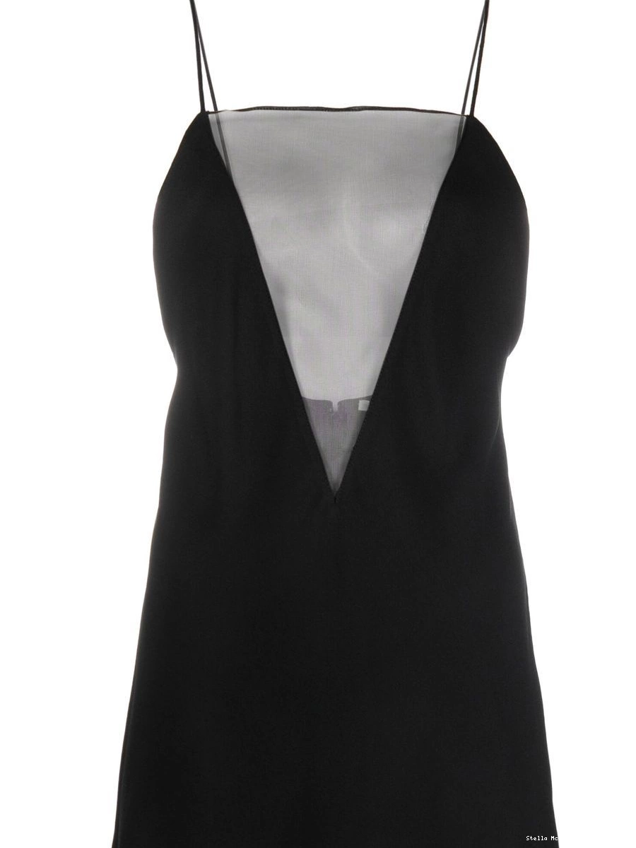multi-panel Women Stella top McCartney sleeveless 0710